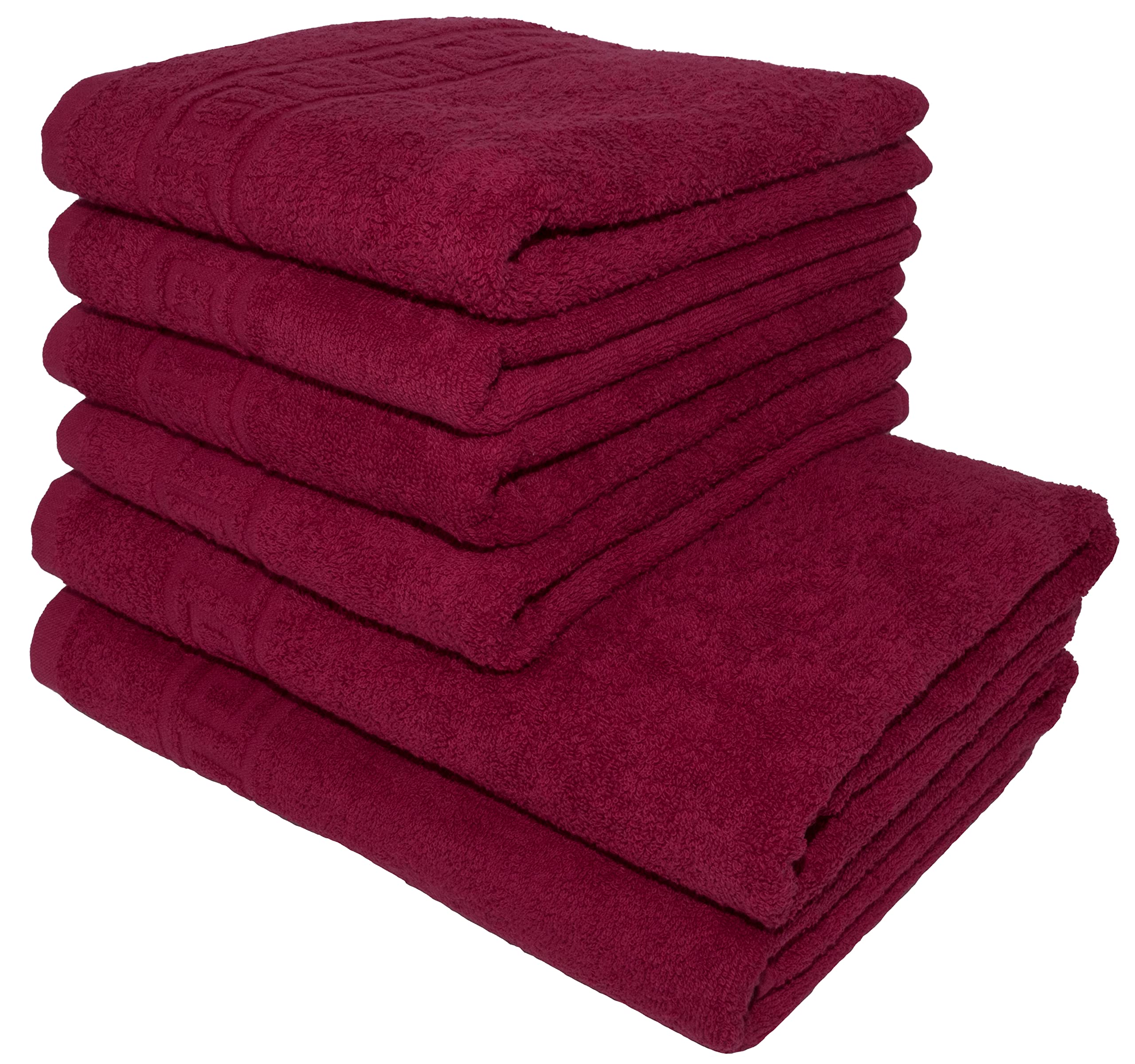 LIGHT TURQUOISE 2 X BATH TOWELS SET, 70X140 LARGE SIZE 100% NATURAL COTTON 500 GSM THICK ABSORBENT TOWEL, HOTEL QUALITY RINGSPUN — view 96