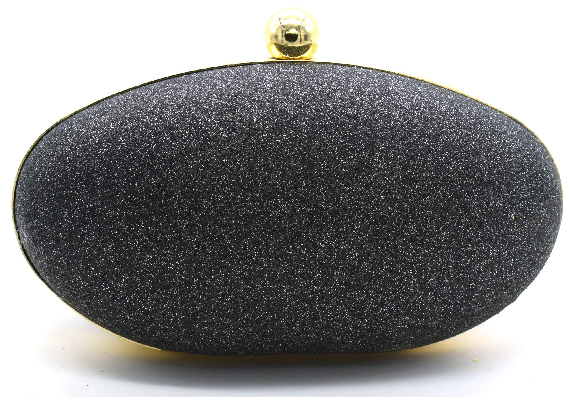 TOOBA Handicraft Hand Embroidered Box Clutch Bag Purse for Bridal, Casual, Wedding (Sparkling Black) (B07TTTMMSK) Amazon Price History, Amazon Price Tracker