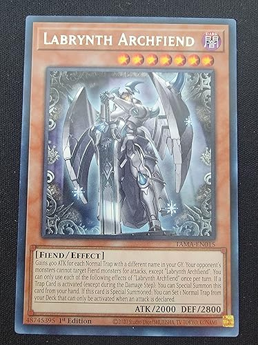 Labrynth Archfiend - TAMA-EN015 - Tactical Masters - Rare - 1 Edición