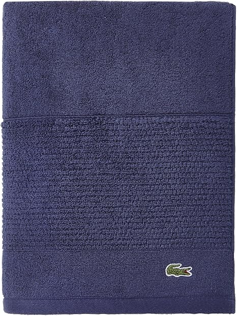 lacoste bath sheet