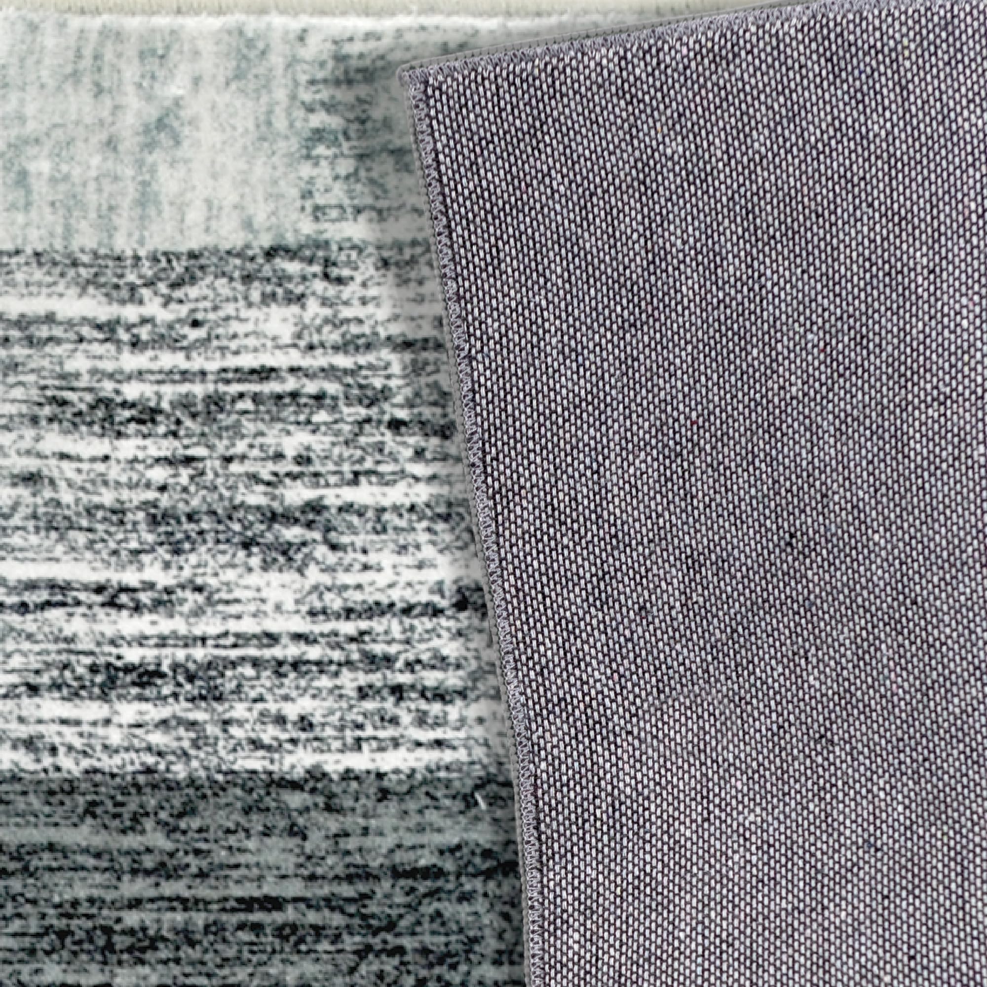 Comart - Tappeto Shedir - Pelo Corto Morbido - 60x120 cm - Grigio Azzurro