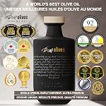 Dear Olives™ – Huile d'olive extra vierge primée - Naturellement riche en polyphénols - Acidité exceptionnellement basse - Première récolte Cold Pressed Unique-Origine Tunisienne EVOO - La récolte fraîche est parfaite pour tremper, drizzling et cuisiner - Individuellement Nombre