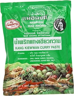 Mae Anong Green Curry Paste, 16-Ounce