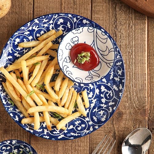 Miniatura 4 de Selamica Cuencos de cerámica para inmersión de 2.5 onzas, mini cuencos de salsa de soja, cuencos de inmersión, guarniciones de aperitivo para sushi,