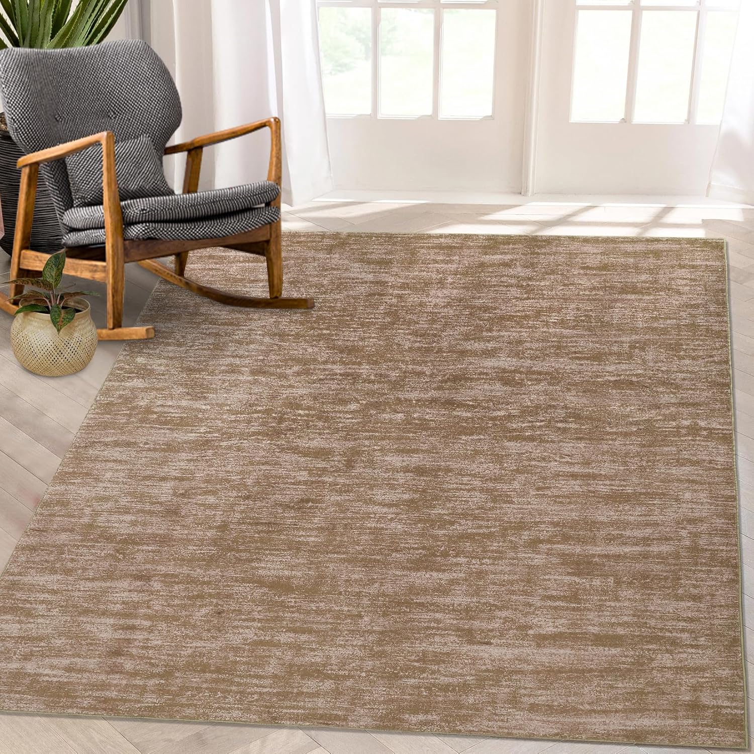 Zacoo Area Rugs 9x12 Rug Living Room Machine Washable Rugs