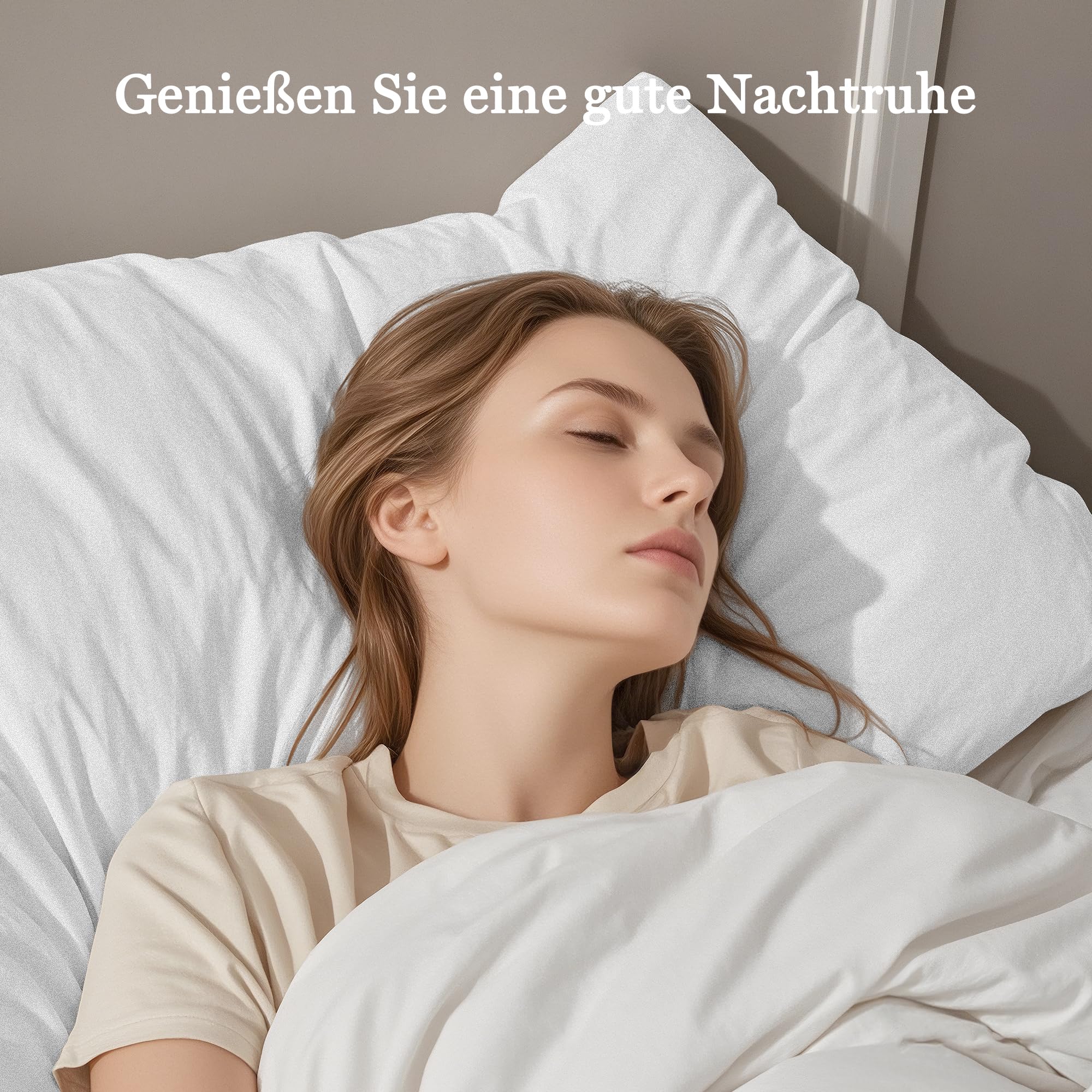Lavea® Set 2 Federe per Cuscini da Letto 40x60 cm - Copricuscini 100
