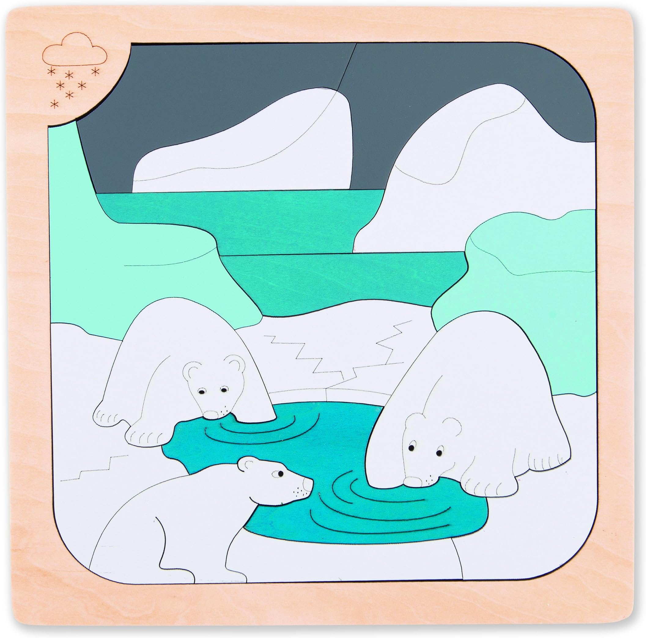 George Luck E6519 Freezing and Scorching Puzzle