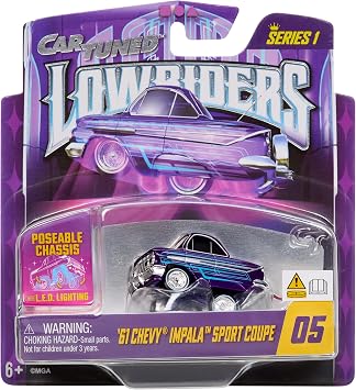 CarTunedTM Lowrider Series 1-1961 Chevy Impala