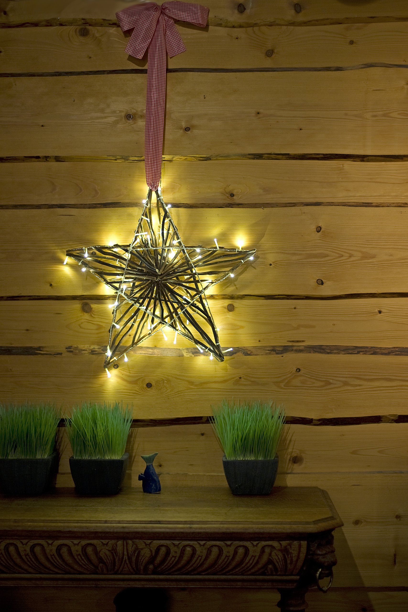 Konstsmide Silhouette In Legno Con Personaggi Rotanti – Luci LED Calde Per Interni