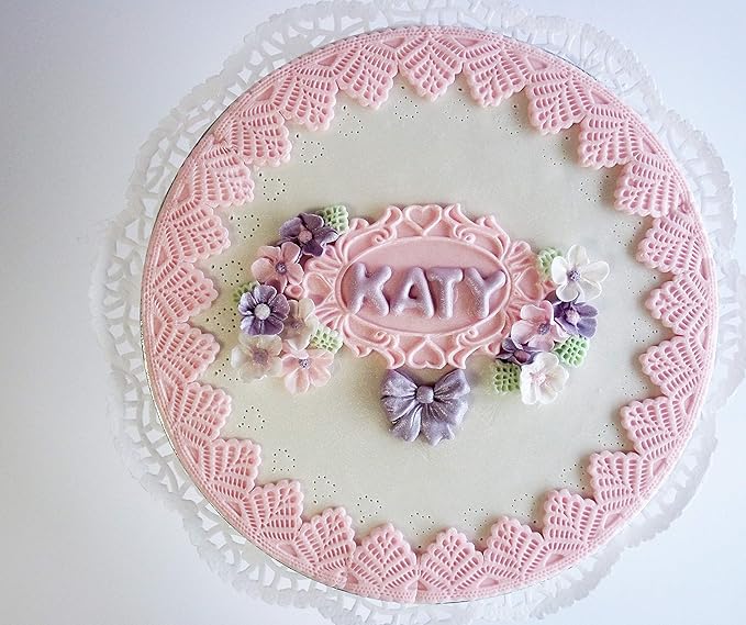 Molde de Silicona Katy Sue Letras Mayúsculas Abovedadas para Pastelería miniatura 8