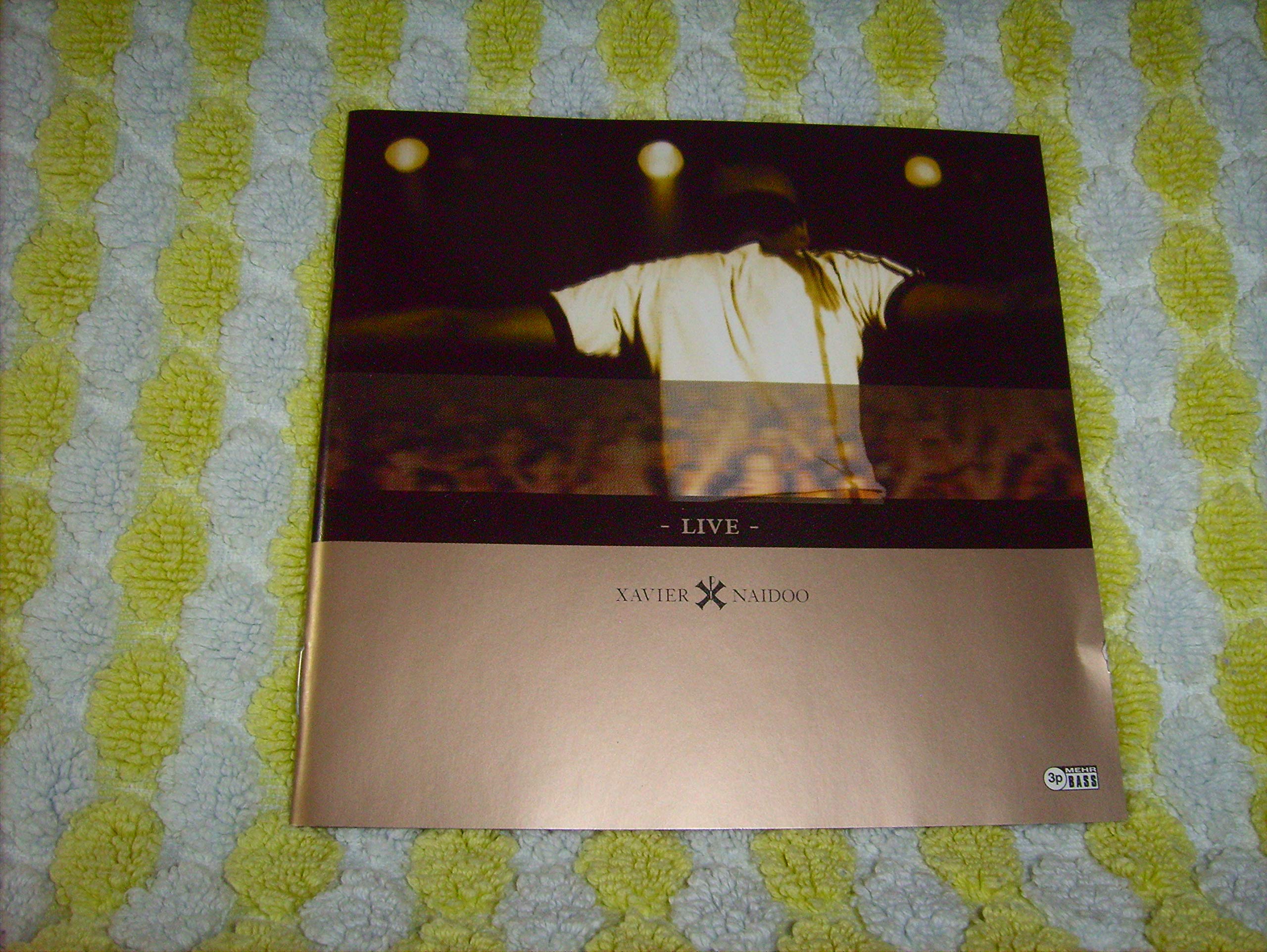 Live [Audio CD] Naidoo, Xavier