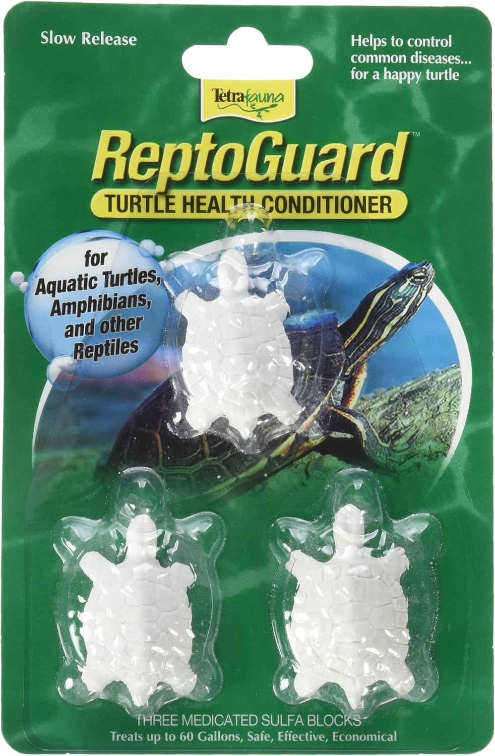 Tetra 19514 ReptoGuard Water Conditioner Block, 6-Count