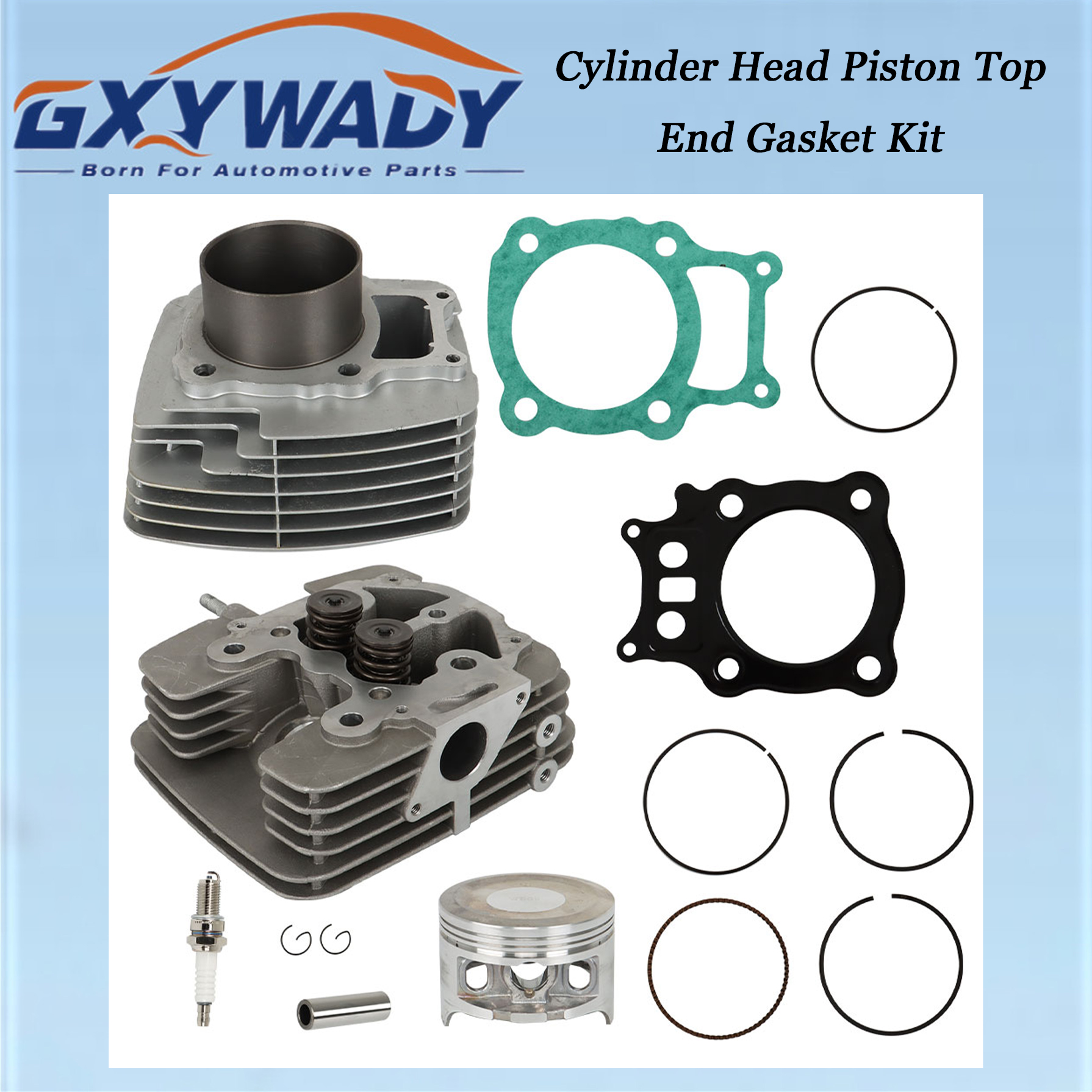 Amazon.com: GXYWADY Cylinder Head Piston Top End Gasket Kit