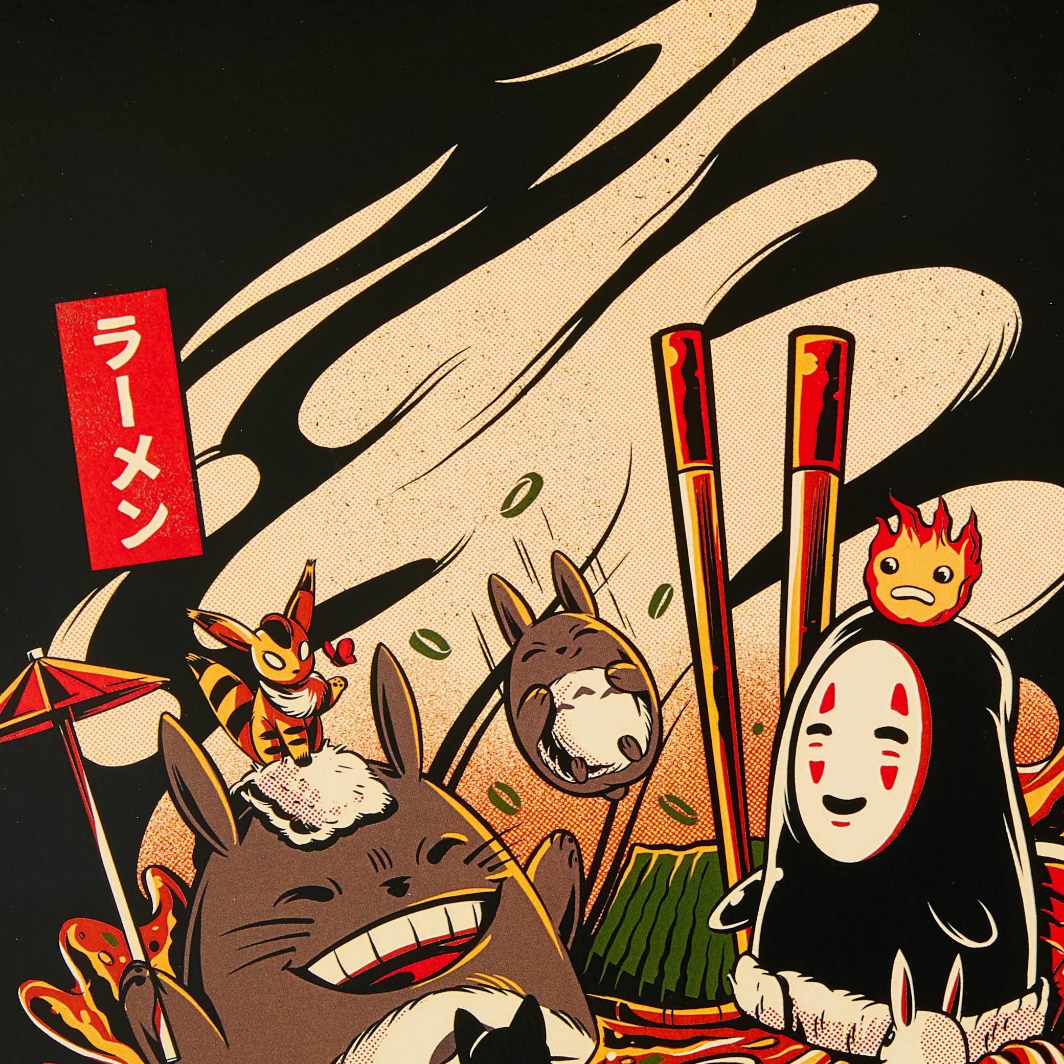 Pyramid International Unisex Anime Neighbours Fan Pack Anime Neighbours Fan Pack (100% Baumwolle T-Shirt und Poster Set) - Offizieller Merchandise