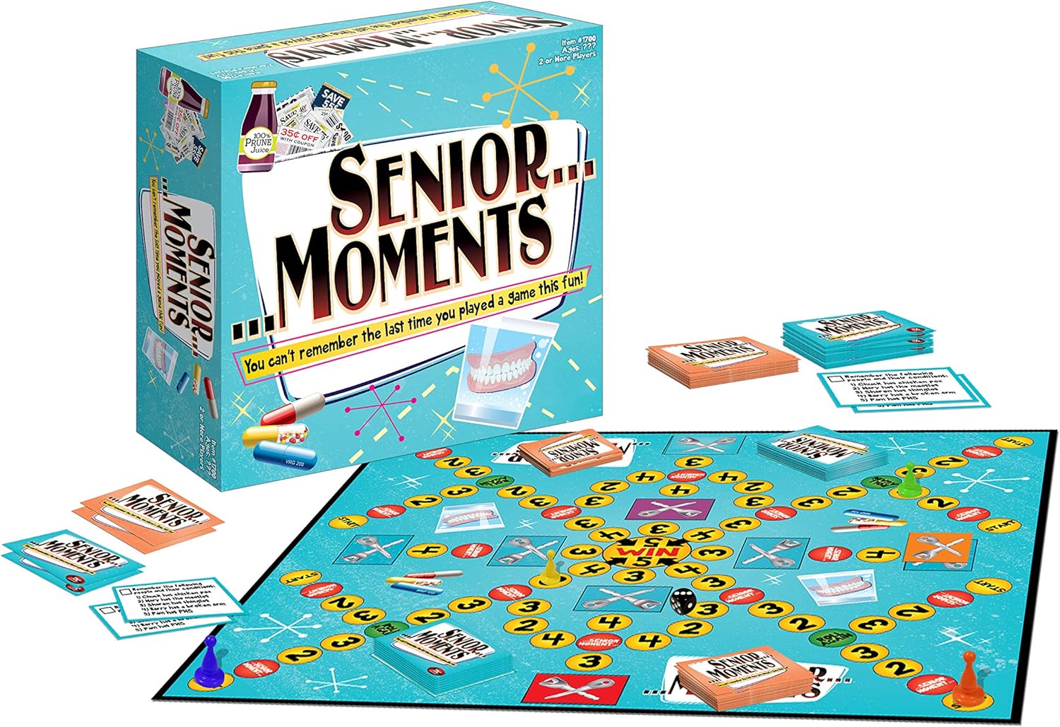 TDC Games Senior Moments Memory Game for Adults