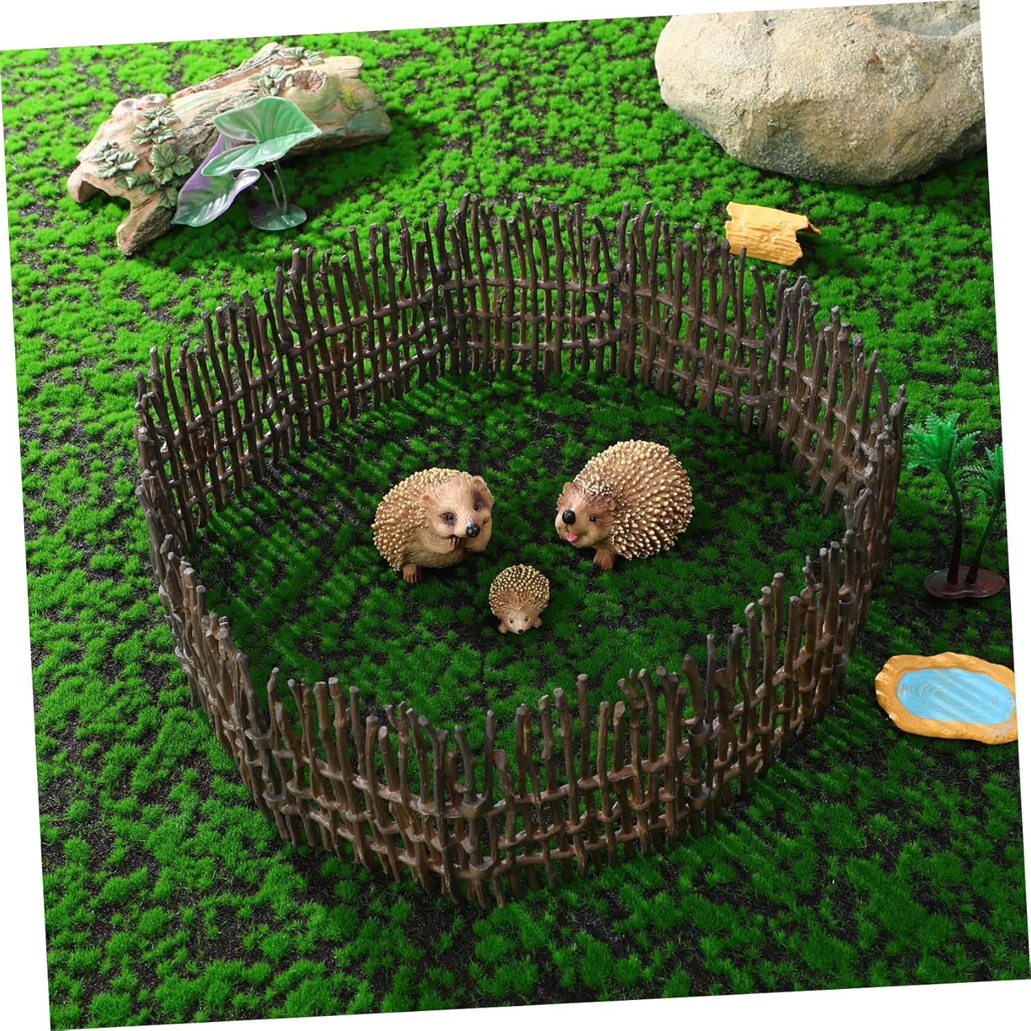 Privacy Fence Panels for Boys and Girls 40 Fence Set Horse Stable Toy Playpen Accessories