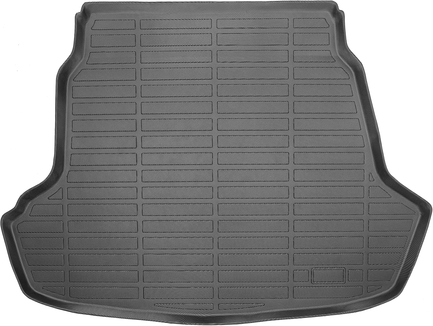 Trunk Liner for 2015-2019 Hyundai Sonata and 2016-2020 Kia Optima 3D Custom Fit All-Weather TPE Material Waterproof Car Cargo Liner Mat, Black