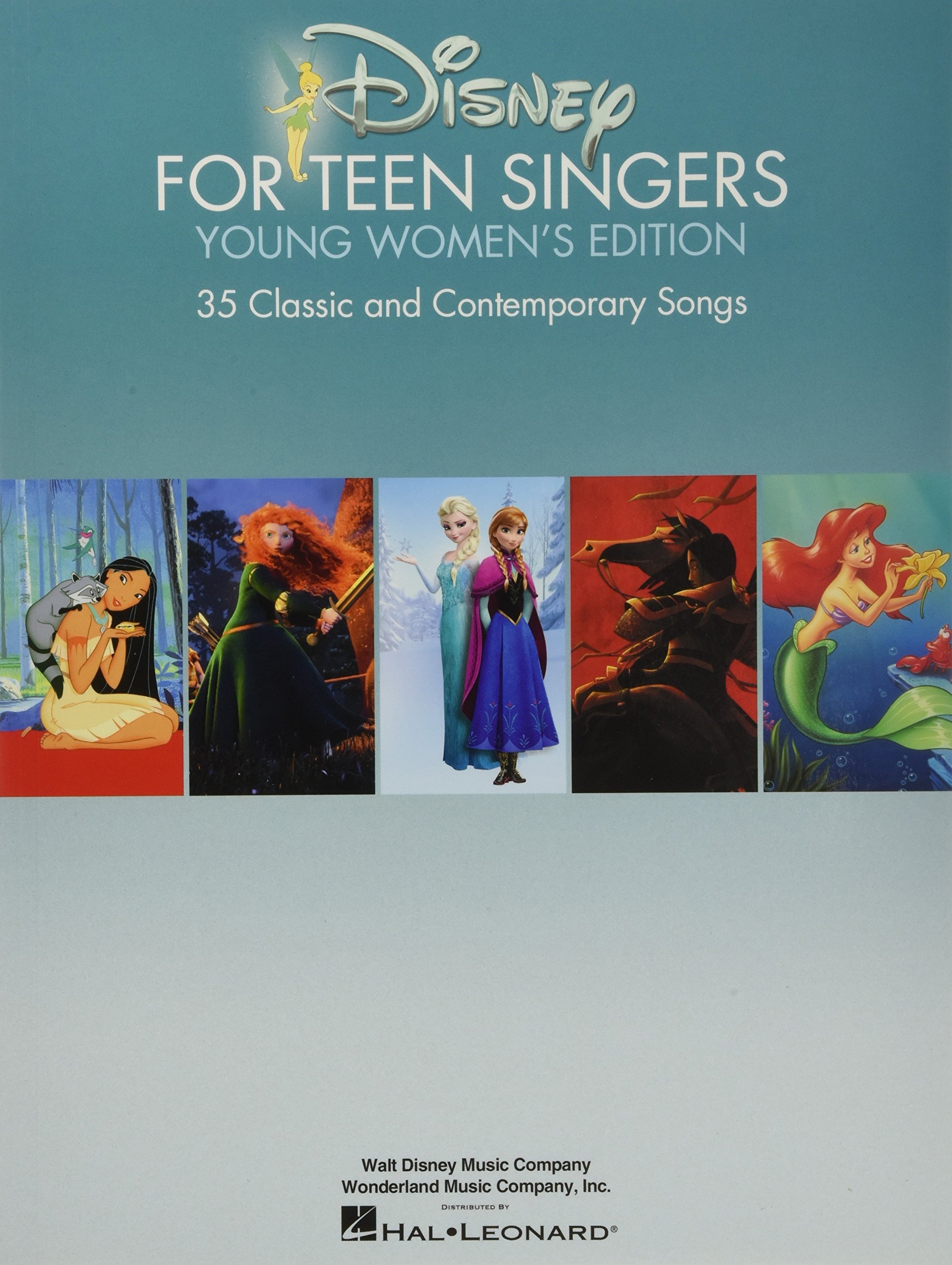 Disney for Teen Singers Young Women's Edition | 35 Classic and Contemporary Disney Songs | Piano Vocal Guitar Songbook | Perfect for Teen Vocalists and Music Teachers