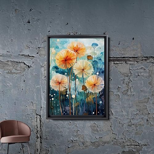 Miniatura 5 de Dandelion Watercolour Art Print, Dandelion Wall Art, Nature Wall Art, Kitchen Wall Art, Living Room Decor, Dandelion Prints, Canvas Prints, Wall