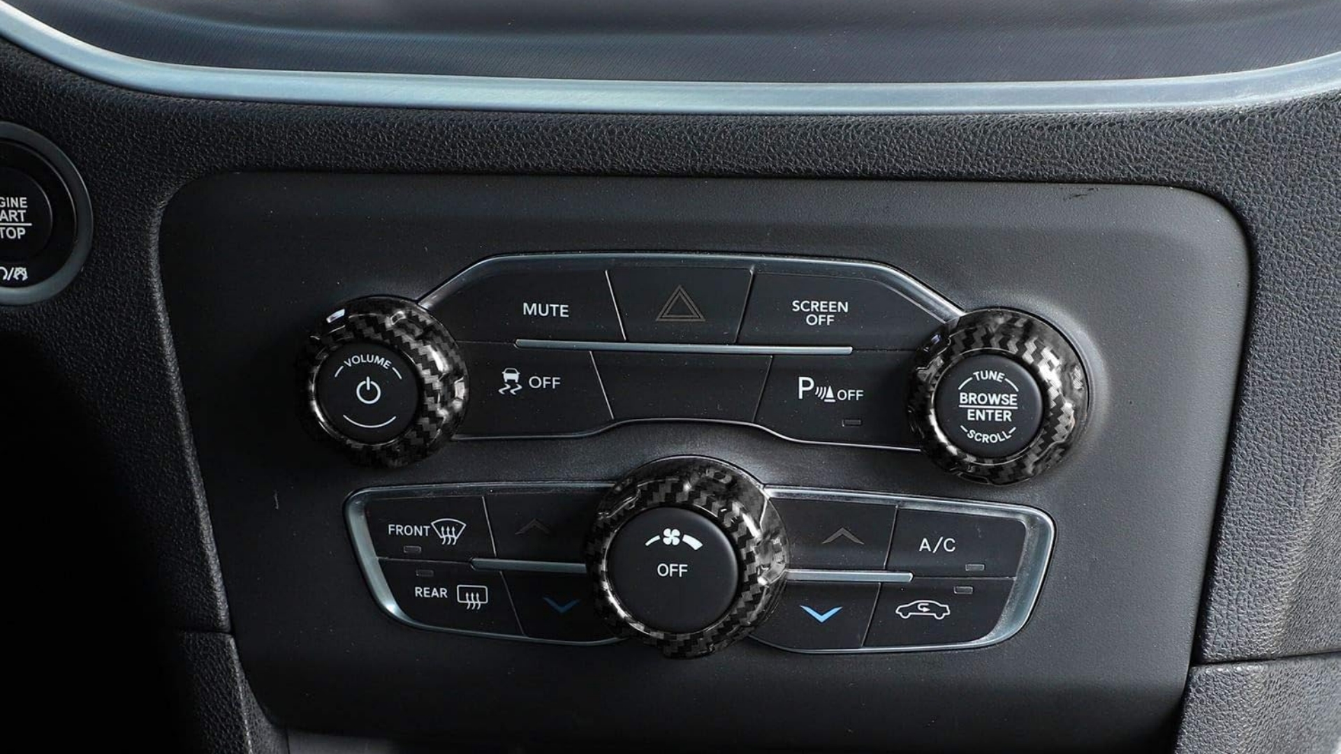 Amazon.com: Voodonala Radio AC Knobs Air Conditioner Switch Button