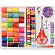eZthings  Professional Sewing Supplies Variety Sets and Kits for Arts and Crafts Sewing Supplies + Threads Set