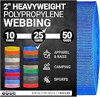 Vista 64 de Strapworks Correas de Polipropileno Resistente - Correas de Polipropileno de Servicio Pesado para Reparación de Equipos de Bricolaje al Aire Libre