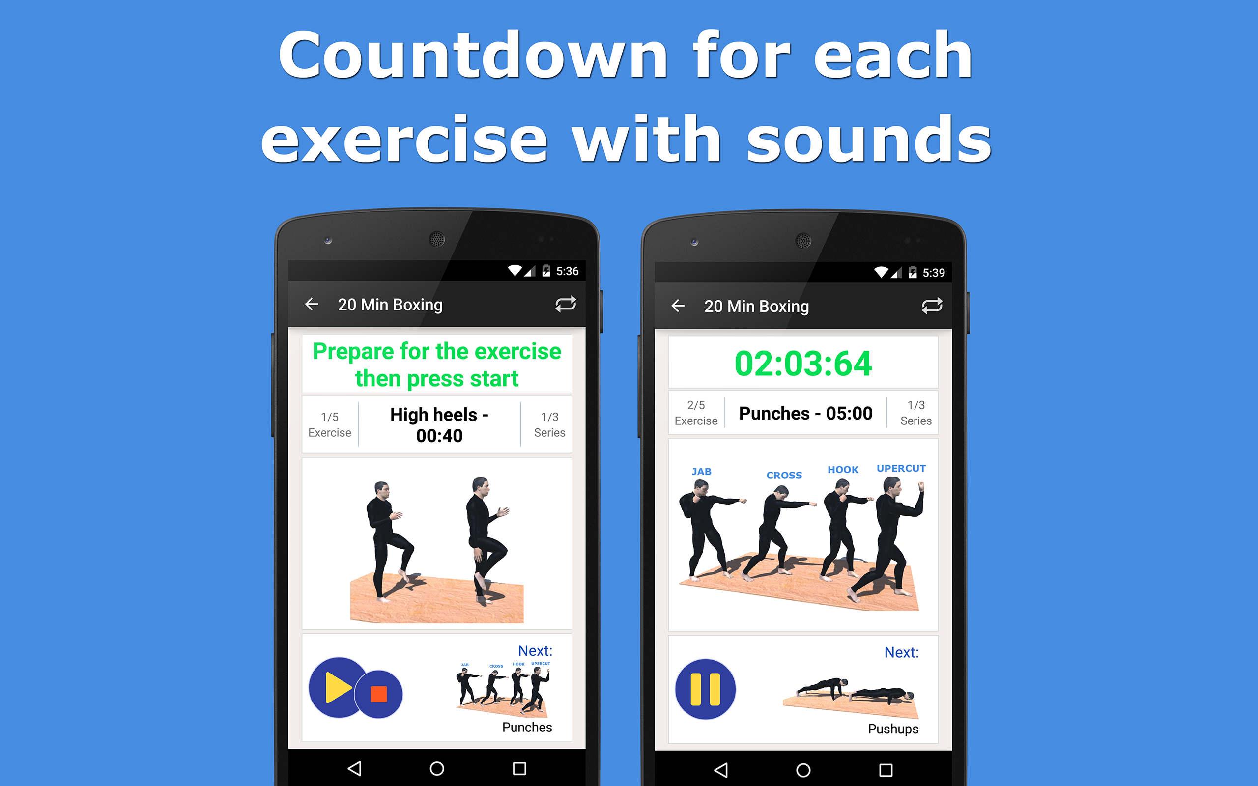 20 Minute Boxing Workout App on the Amazon Appstore