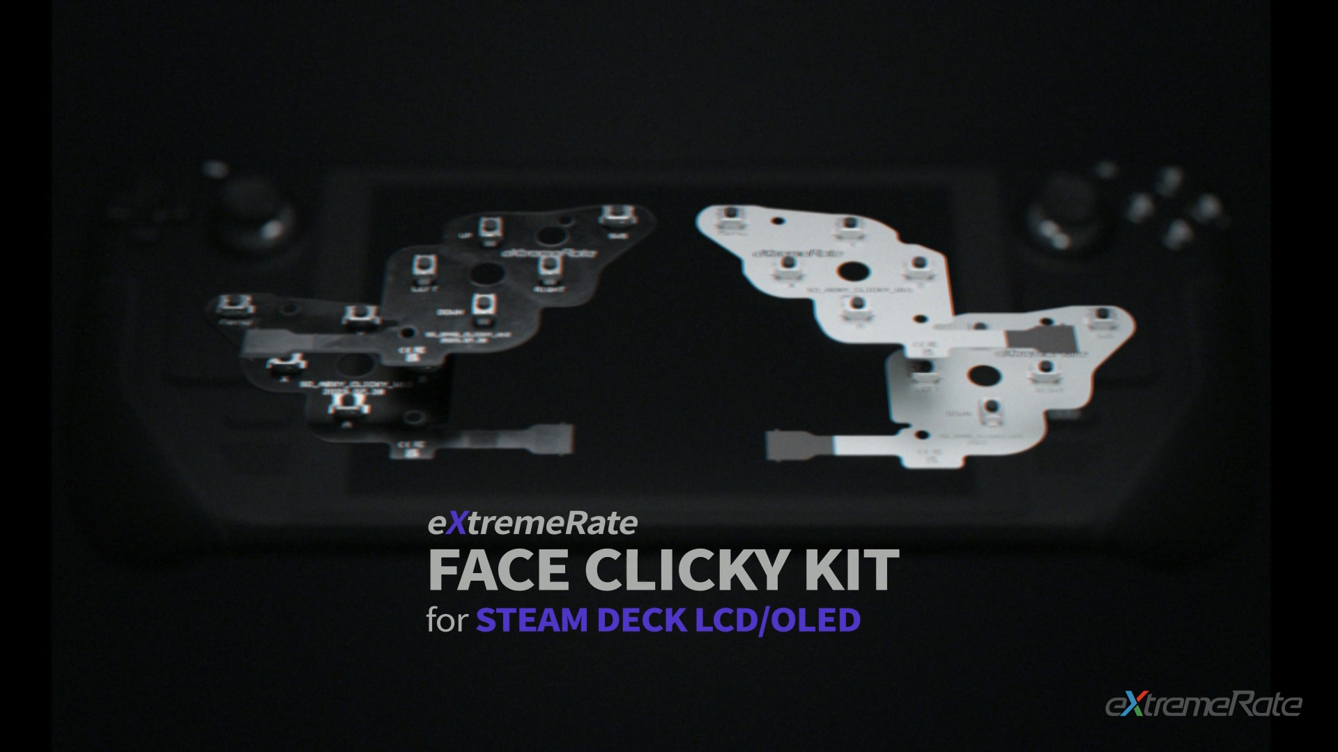 Amazon.com: eXtremeRate Face Clicky Kit for Steam Deck Handheld