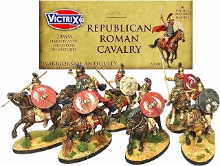 Victrix - Republican Roman Cavalry - 12 Figures - 28mm Plastic Miniatures - Punic Wars