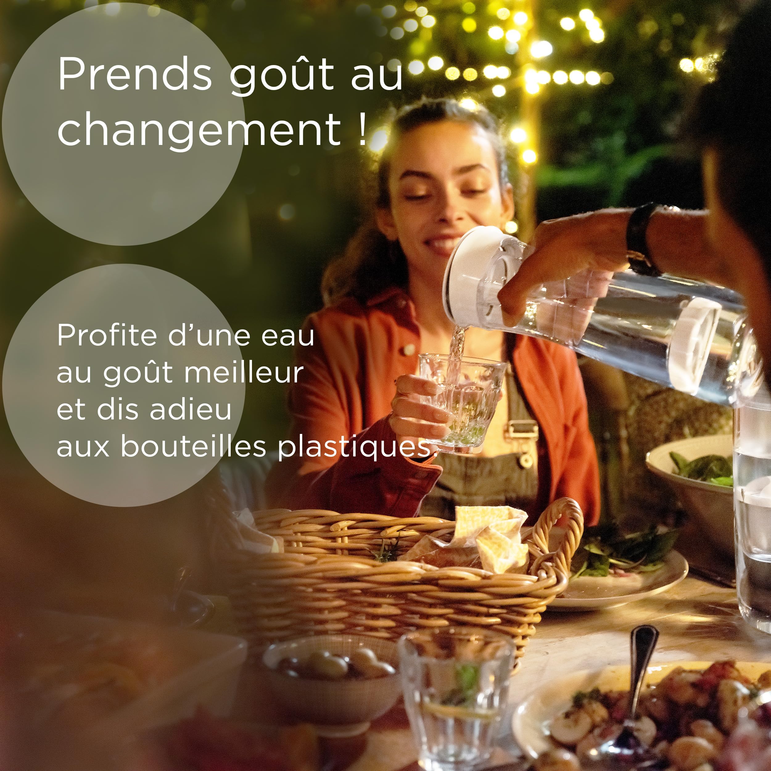 Carafe Filtrante 1,3L Blanc Inclus 1 MicroDisc - 3