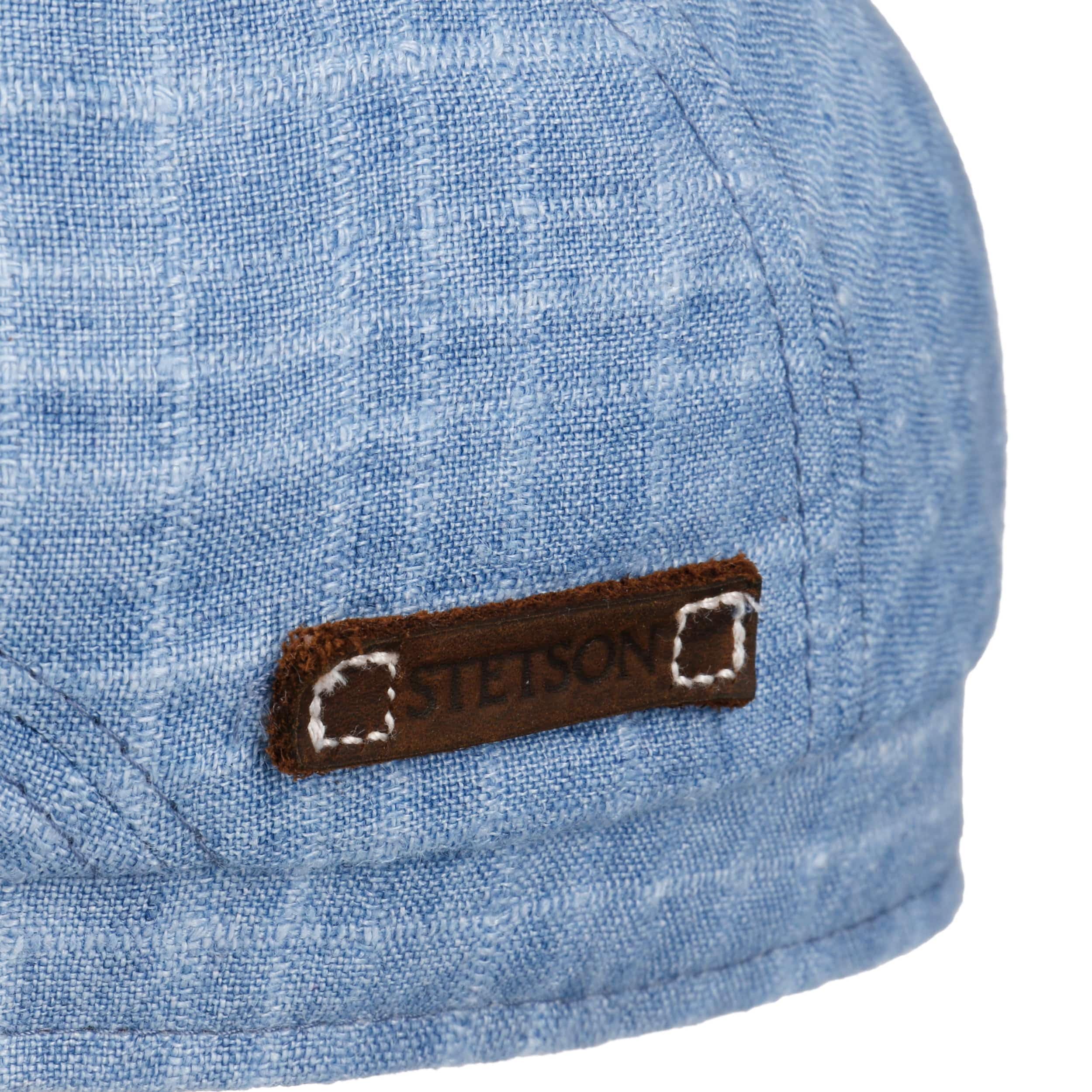 Stetson Driver Barista Schirmmütze Flatcap kariert Made in EU Herren Frühling Sommer