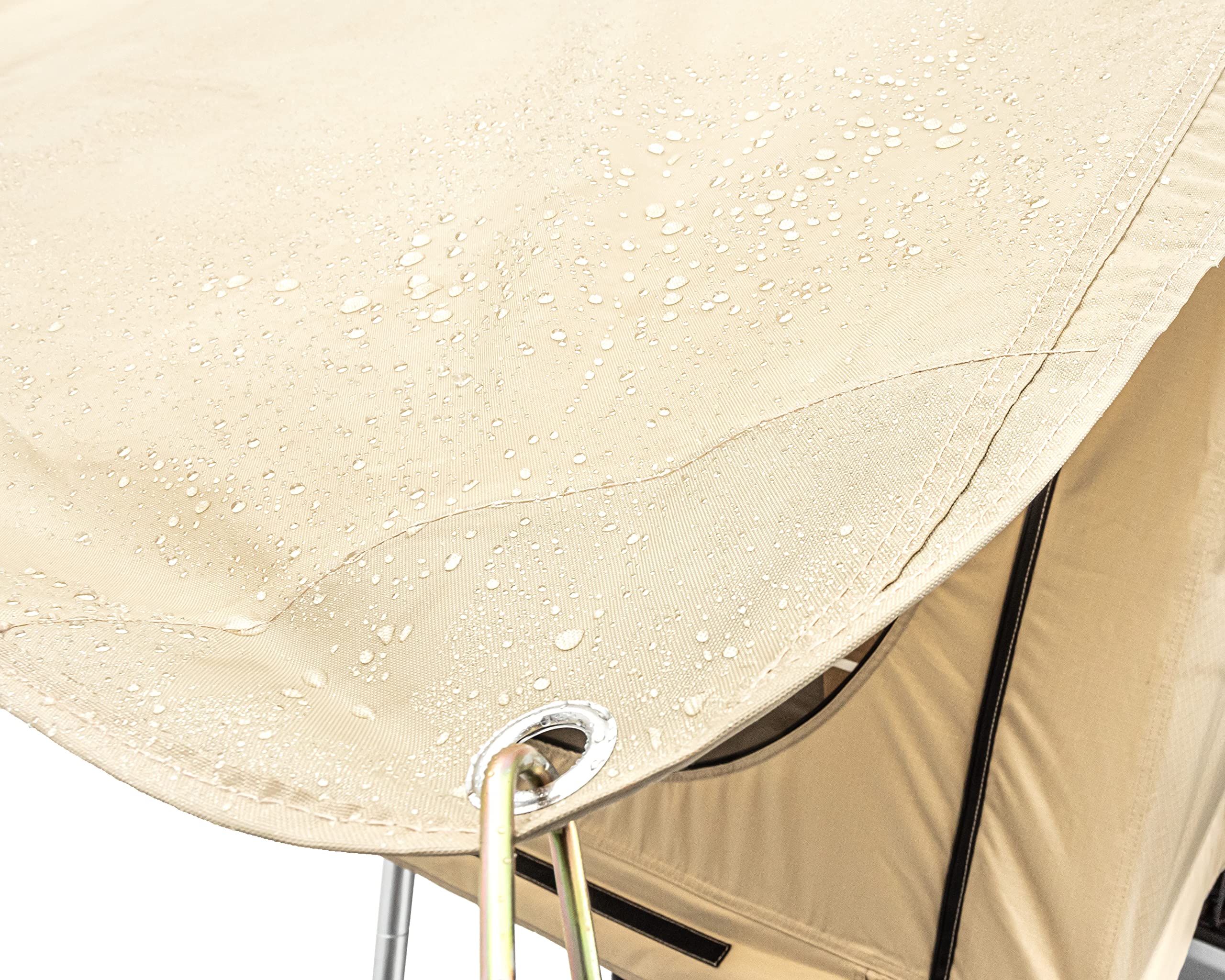 Dragon Winch Zelt Dachzelt Auto für 2 Personen inklusive Matratze, Teleskopleiter, Zubehörtaschen und Moskitonetze. Komfortables und mobiles Camping Zelt | Wasserdicht | Ideal für Auto-Camping