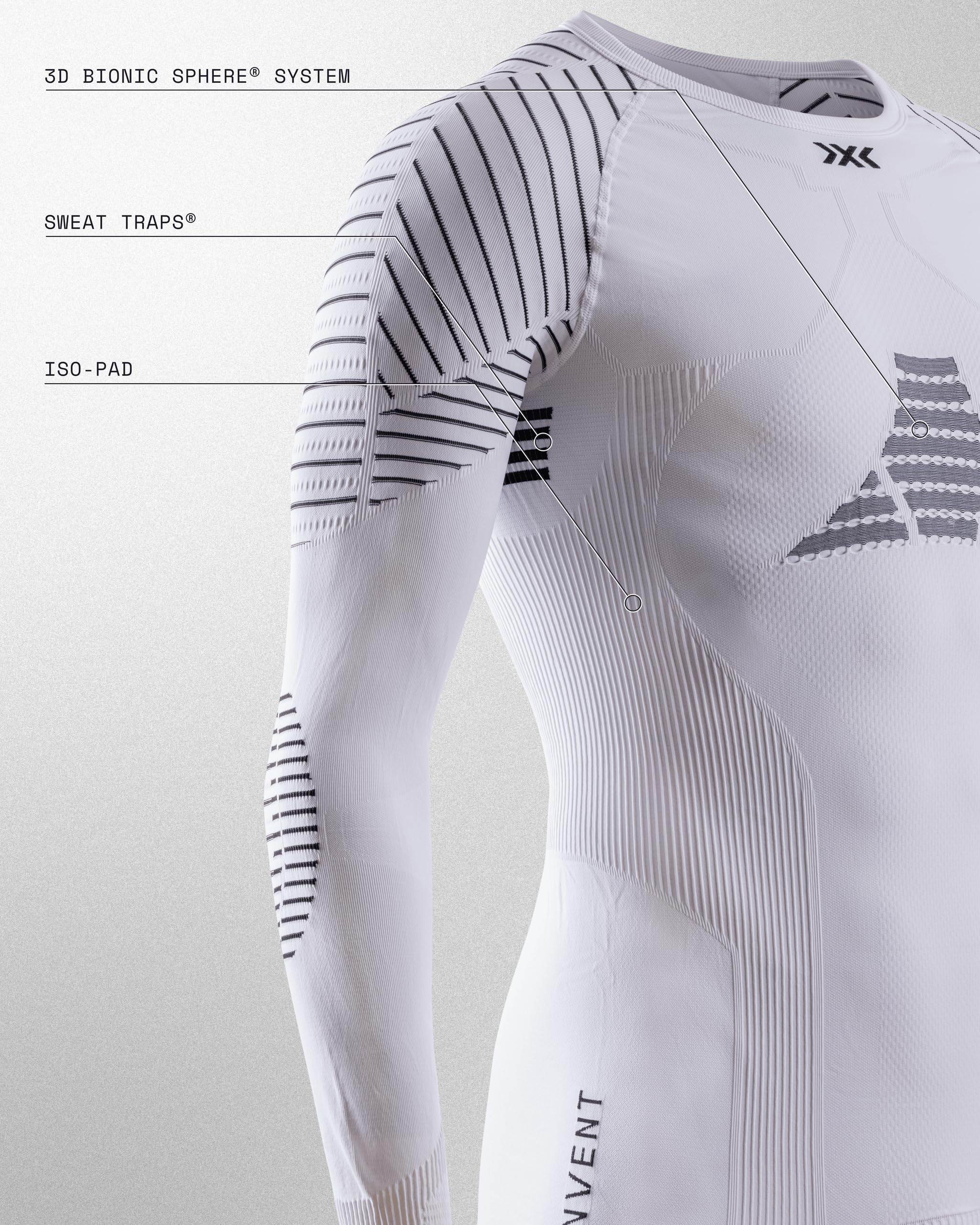 X-Bionic Koszulka z długim rękawem Mężczyźni Invent 4.0