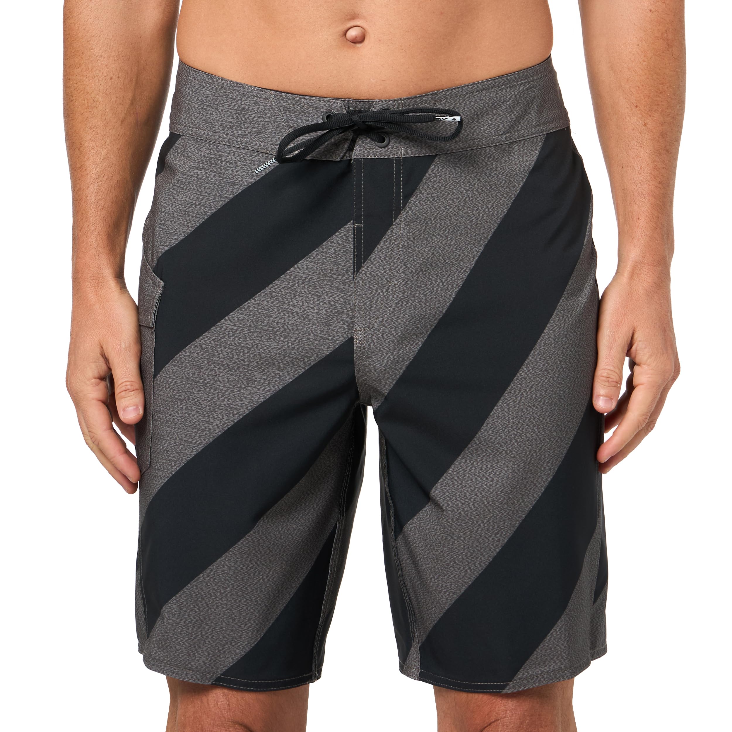 Volcom Men's Black Combo Mod Tech 20" Boardshort Swim Trunk, 38