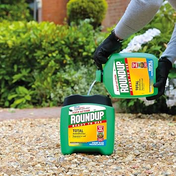 Roundup Path Weedkiller 5 Litre Pump 'N Go Refill, Ready to Use & Fast Action Total Weedkiller, 5 Litre Refill