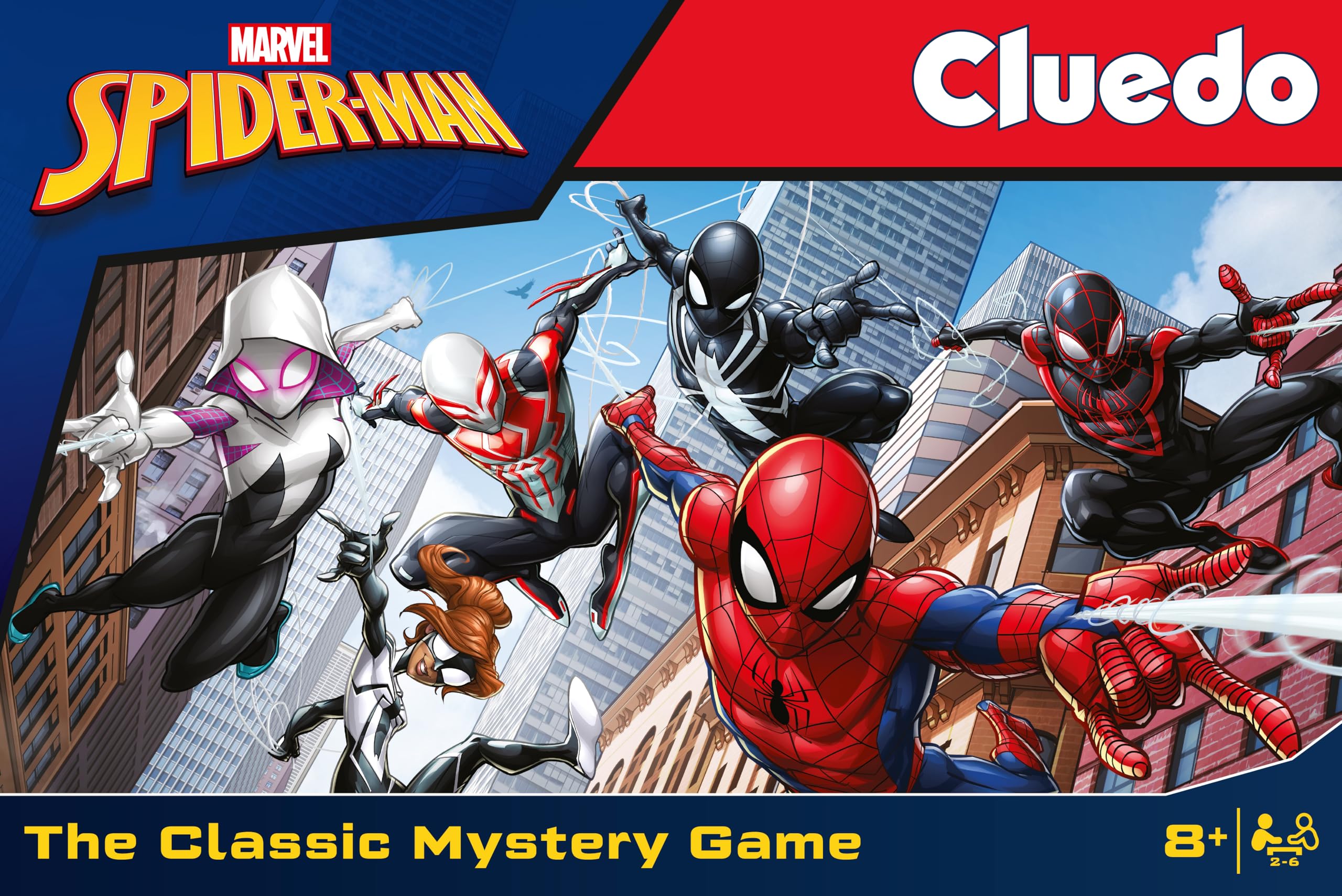 Amazon.com: Winning Moves Spider-Man Cluedo Choose your favorite