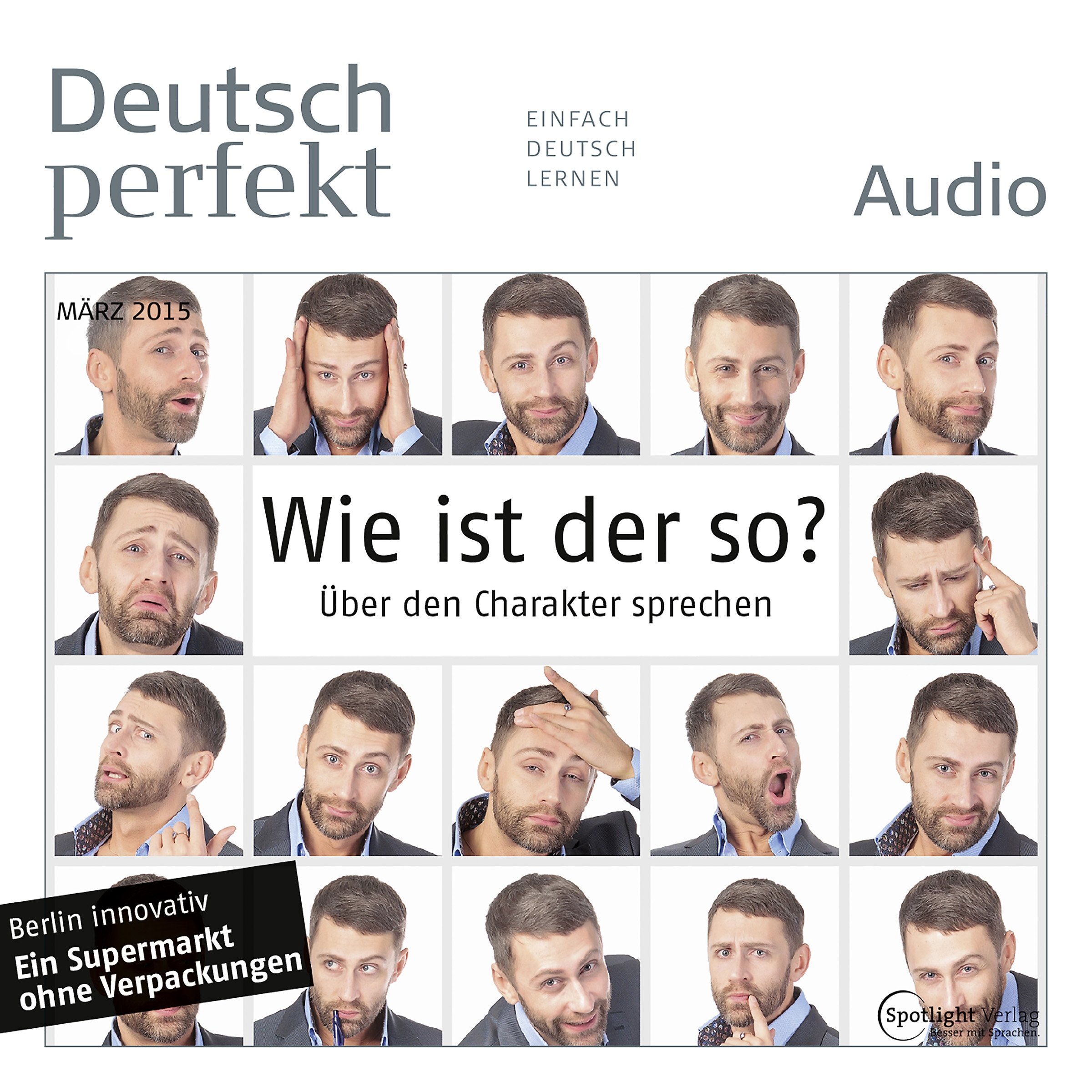 Cover art for Deutsch perfekt Audio. 3/2015