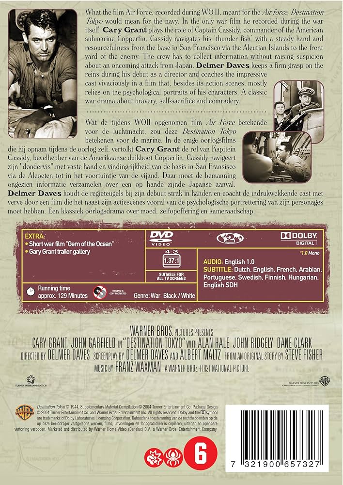 Amazon.com: Destination Tokyo [1943] : Movies & TV