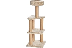 Amazon Basics Cat Climber Tower: Providing Your Feline Friend with a Vertical Paradise