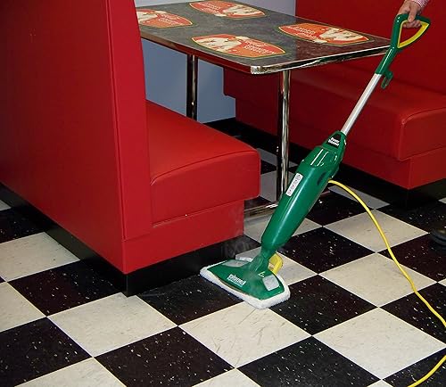 Miniatura 7 de Bissell Commercial -BGST1566 Steam Mop Power Steamer, 12.5 pulgadas de ancho, viene con dos almohadillas suaves para todos los días y una