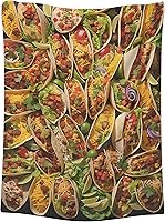Vista 1 de Manta de tacos - Regalos para los amantes de los tacos 30" x 40