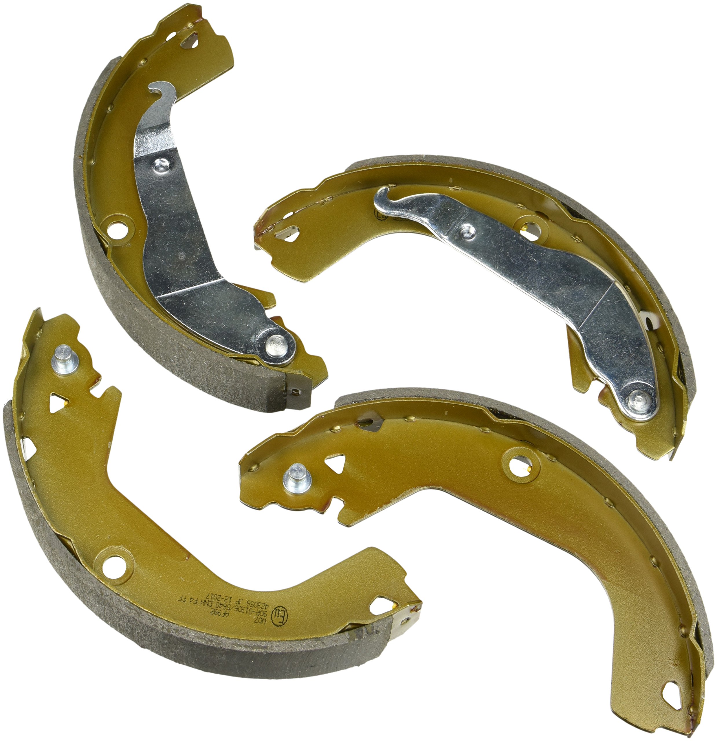 JAPKO 55W07 Kit ganasce freni Posteriore