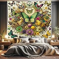 Vista 136 de Ambesonne Tapiz de isla tropical, olas del océano en la playa de Seychelles al atardecer horizonte, decoración de tela para colgar en la pared