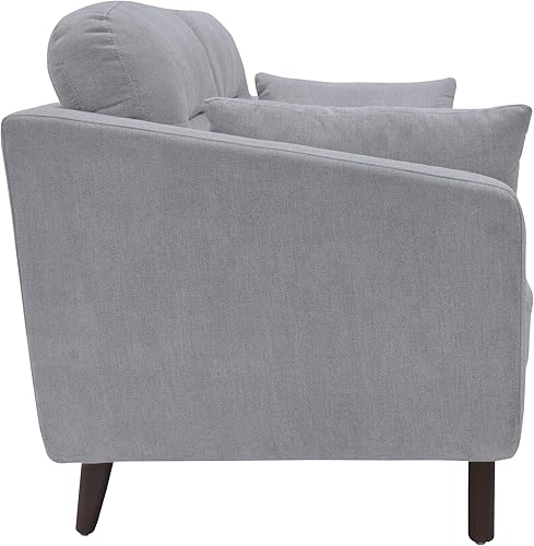 Miniatura 35 de Serta Sierra - Sofás para sala de estar, sofá tapizado de microfibra de diseño moderno, ideal para espacios más pequeños, sofá biplaza de 61
