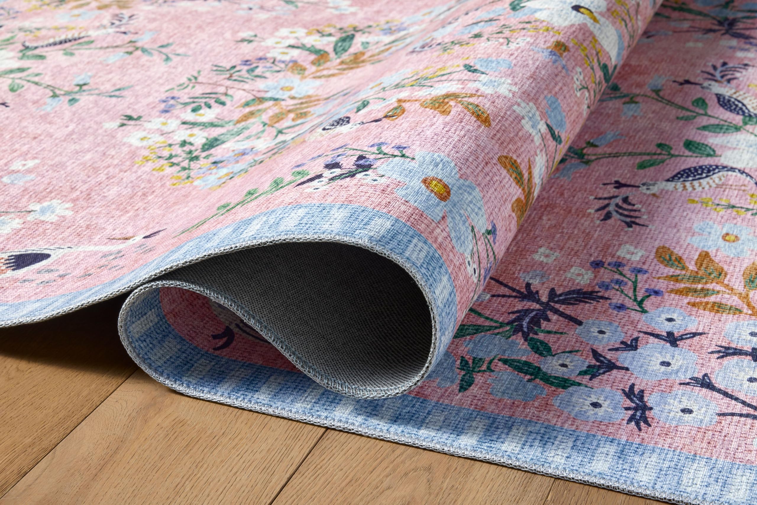 Amazon.com: Loloi Rifle Paper Co Palais Rose/Sky 5'-0