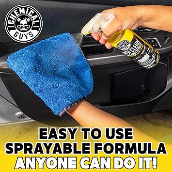 Chemical Guys InnerClean Interior Quick Detailer Cleaner and Protectant for Dashboards Door Panels Seats Trim and Surfaces Non Greasy Interior Car Cleaning Spray and Interior Detailer Spray 16 oz
