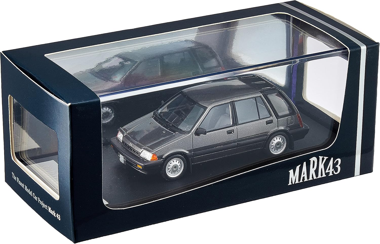 MARK43 1/43 Honda CIVIC SHUTTLE 4WD J (AR) 1984 Gray Finished Product