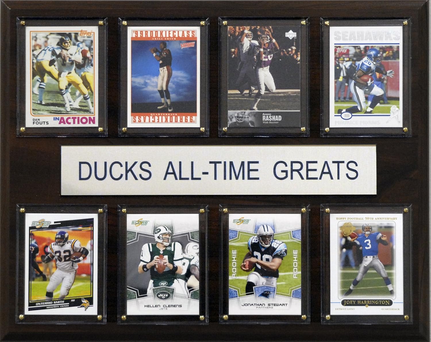 NCAA Football Oregon Ducks All-Time Greats Plaque