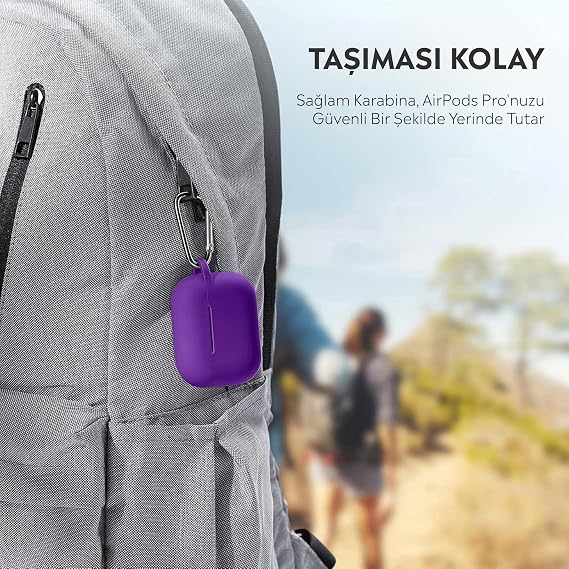 Airpods Pro Launch Silicone Case from Babylon (Purple)