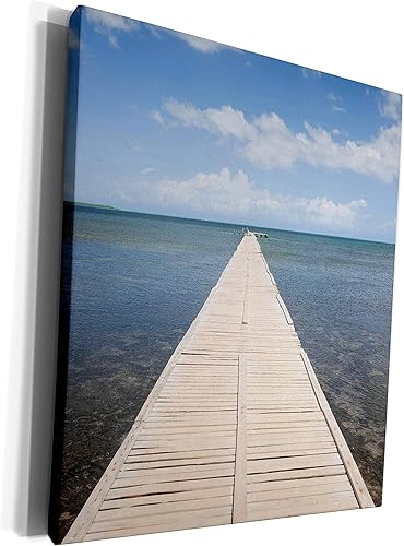 3dRose Cuba, Pinar del Rio, Puerto Esperanza pier - CA11. - Museum Grade Canvas Wrap (cw_134403_1)